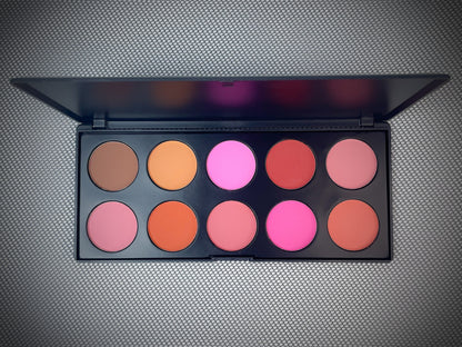 8-Shade Matte Blush Palette